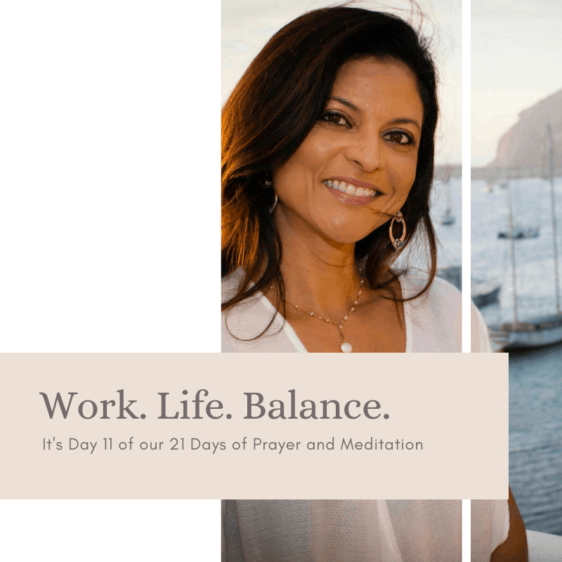 How to Have Work. Life. Balance.